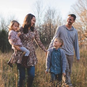 familie wandelen